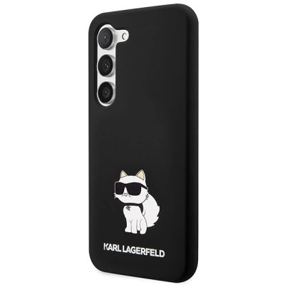 2. Etui Karl Lagerfeld Silicone Choupette na Samsung Galaxy S23 - czarne