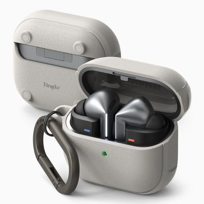 8. Etui Ringke Onyx MagSafe na Samsung Galaxy Buds 3 / 3 Pro - szary