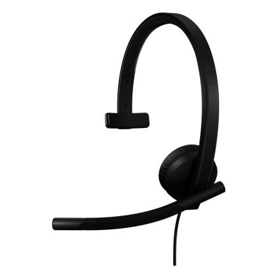 Logitech H570e Zestaw słuchawkowy Przewodowa Opaska na głowę Biuro/centrum telefoniczne USB Type-C Czarny