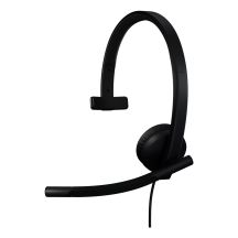 Logitech H570e Zestaw słuchawkowy Przewodowa Opaska na głowę Biuro/centrum telefoniczne USB Type-C Czarny