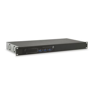 7. Przełącznik LevelOne FE PoE+ 26-portowy 19" 150W 1Gbps