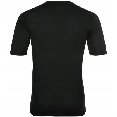 Koszulka męska Odlo BL TOP crew neck s/s ACTIVE WARM ECO roz. L Czarna
