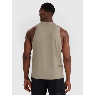 2. Tank top treningowy szybkoschnący męski 4F 4FWAW25TFSLM554-43S