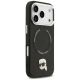 4. Etui Karl Lagerfeld Karl Pin MagSafe do iPhone 17 Pro Max - czarne