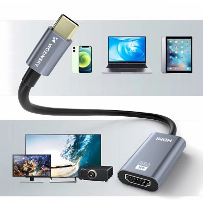 11. Adapter Wozinsky WACH-01 USB-C - HDMI 4K 60Hz - czarny
