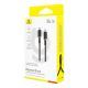 6. Kabel Baseus Dura Typ C-Typ C 100W 1m czarno-złoty