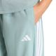 4. Spodnie damskie adidas Workout Essentials 3-Stripes Woven miętowe KC5494