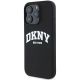 2. Etui DKNY Silicone White Printed Logo MagSafe na iPhone 16 Pro - czarne