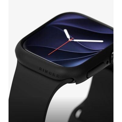 3. Etui Ringke Slim Clear & Matte Black 2-Pack na Apple Watch 12 (46 mm)