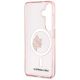 7. Etui Karl Lagerfeld IML Peekaboo Choupette MagSafe na Samsung Galaxy S26 - różowe