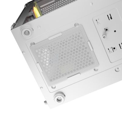 9. LOGIC OBUDOWA PORTOS ARGB MINI USB 3.0 WHITE