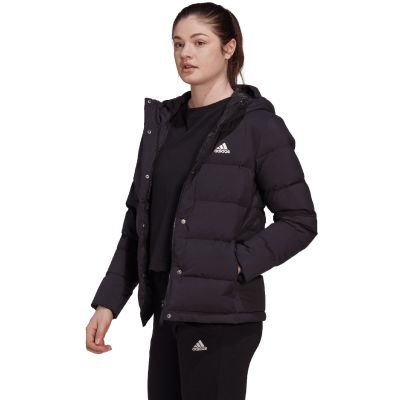 11. Kurtka adidas Helionic Hooded Down W HG8747