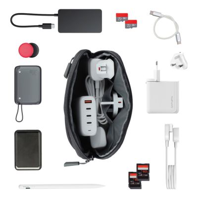 6. 4smarts Ladegert GaN Flex Pro 100W 3 USB-C+1 USB-A. Podróż