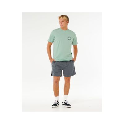 3. Koszulka męska RIP CURL Pacific Rinse Circle Tee zielona