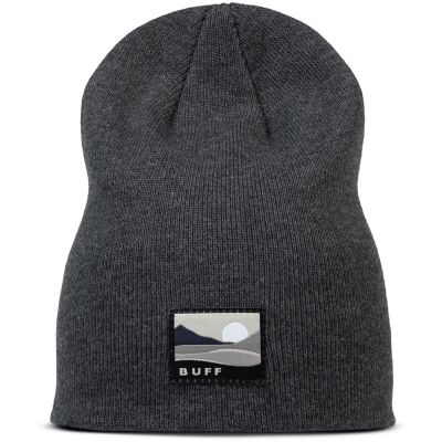 2. Czapka BUFF KNITTED BEANIE LILON LONG GREY HEATHER