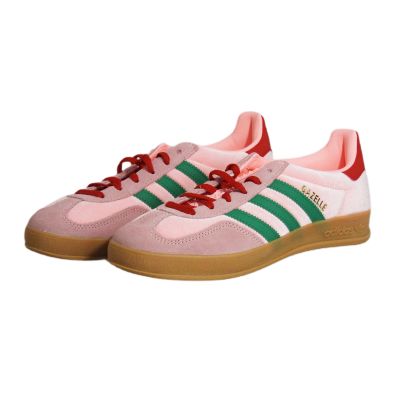 4. Buty damskie Adidas Gazelle Indoor W Pink Velvet Różowe - JI2713