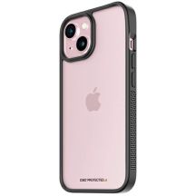 Etui PanzerGlass ClearCase na iPhone 15 z certyfikatem Military Grade - przezroczysto-czarne