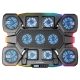 4. Podstawka chłodząca Rampage GLACIERS50 Gamingowa pod laptop 14–17”, 2600RPM, czarna