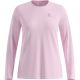 4. Koszulka damska Odlo T-shirt crew neck l/s ZEROWEIGHT CHILL-TEC różowa