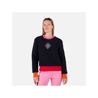 8. Bluza Rossignol W Lumy Fleece Sweat niebieski