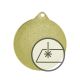 2. Medal z grawerem na laminacie
