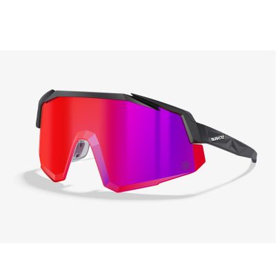 SUPACAZ Okulary ORBITRON Czarny mat, Fire Lazer