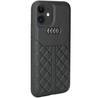 2. Etui Audi Genuine Leather na iPhone 11 / Xr - czarne