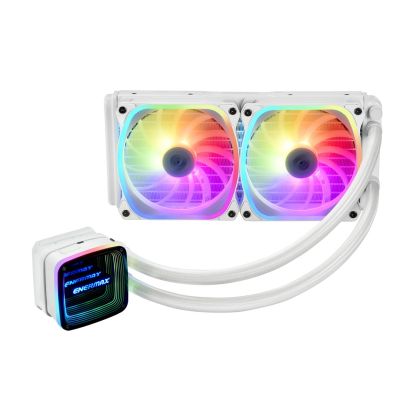 7. Enermax Cieczowy Chłodzenie Procesora Aquafusion ADV 240mm RGB Biały
