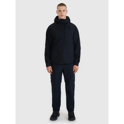 10. Kurtka softshell wiatroodporna membrana 10000 męska 4F 4FWSS25TSOFM313-20S