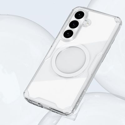 12. Etui Nillkin Nature TPU Pro kompatybilne z MagSafe na Samsung Galaxy S26+ - białe