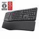 8. Klawiatura ergonomiczna TRUST Keyra multidevice wireless