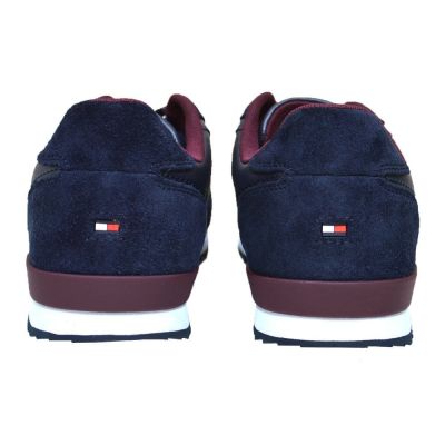 4. Buty męskie Tommy Hilfiger Iconic Runner granatowe - FM0FM03000 DW5