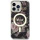 3. Etui Guess Flower MagSafe na iPhone 14 Pro Max - czarne