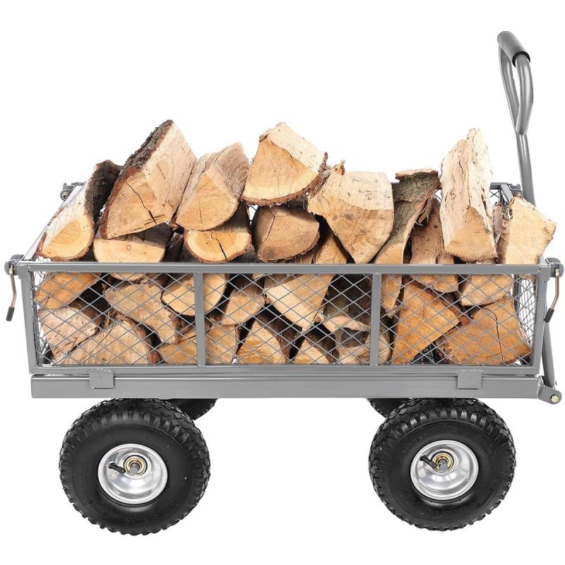 18. WÓZEK OGRODOWY TACZKA PRZYCZEPKA 270KG