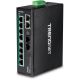 8. Trendnet TI-PG102, Niezarządzany, Gigabit Ethernet (10/100/1000), Pełny dupleks, Power over Ethernet (PoE), Możliwość montażu na ścianie