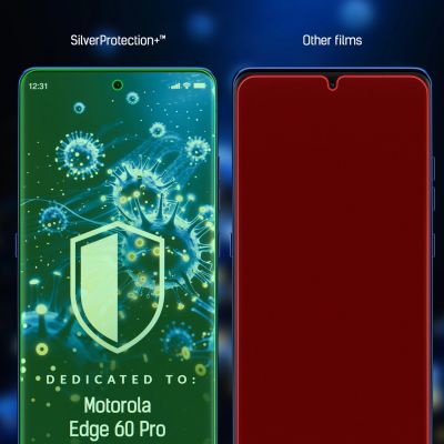 10. Folia ochronna 3mk SilverProtection+ na Motorola Edge 60 Pro