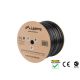 6. Kabel sieciowy zewnętrzne Lanberg LCU5-21CU-0305-BK (UTP; 305m; kat. 5e; kolor czarny)