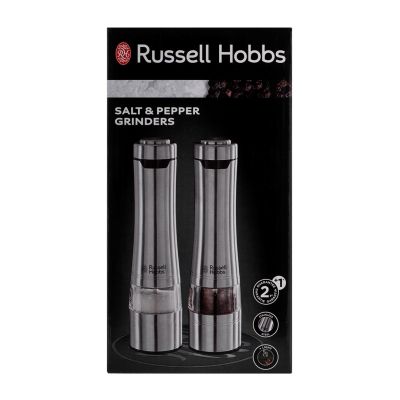 3. RUSSELL HOBBS ZESTAW MŁYNKÓW DO SOLI I PIEPRZU CLASSICS 23460-56