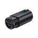 9. Adapter V2L Type 2 - Schuko 3500W z wyświetlaczem mocy i etui - czarn