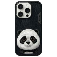 Etui Nimmy Big Eyed Pet 2.0 Panda na iPhone 16 Pro Max - czarne