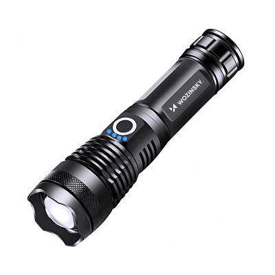 2. Latarka taktyczna Wozinsky WLT-15W 15 W 1500 lm CREE IP65 z regulacją wiązki - czarna