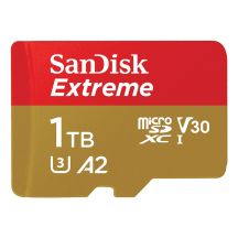 Karta SD MicroSD 1TB SanDisk Extreme SDXC inkl. Adapter