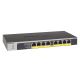 3. Switch Netgear GS108LP-100EUS 8p PoE 60W* (PoE+: 8p) Unmanaged Gigabit