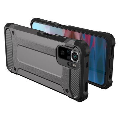 3. Hybrid Armor pancerne hybrydowe etui pokrowiec Xiaomi Redmi Note 11T 5G / Redmi Note 11S 5G / Poco M4 Pro 5G niebieski