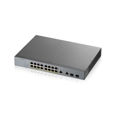 5. Switch Zyxel GS1350-18HP 18p PoE (PoE+: 16;) 250W Managed Gigabit