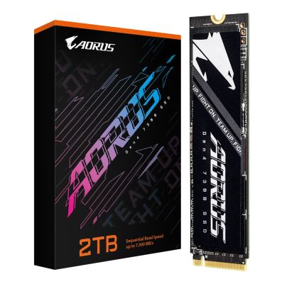 4. Dysk SSD Gigabyte AORUS 7300 2 TB M.2 NVMe Gen4 7300/6850 MB/s