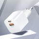 8. Ładowarka sieciowa Wozinsky CMWCW 20W USB-C / USB-A - biała