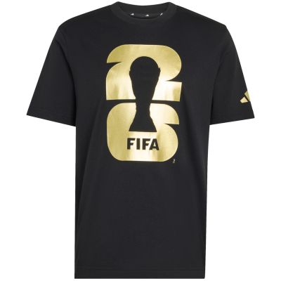 2. Koszulka męska adidas FIFA World Cup 26 Official Emblem czarna KB3704