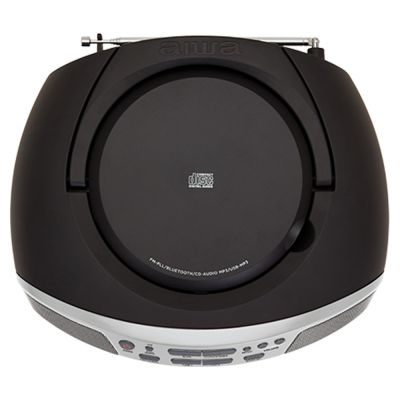 5. AIWA boombox BBTU-400SL CD/FM RDS/USB/BT srebrny