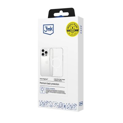15. Etui 3mk Armor MagCase na iPhone 15 Pro - przezroczyste